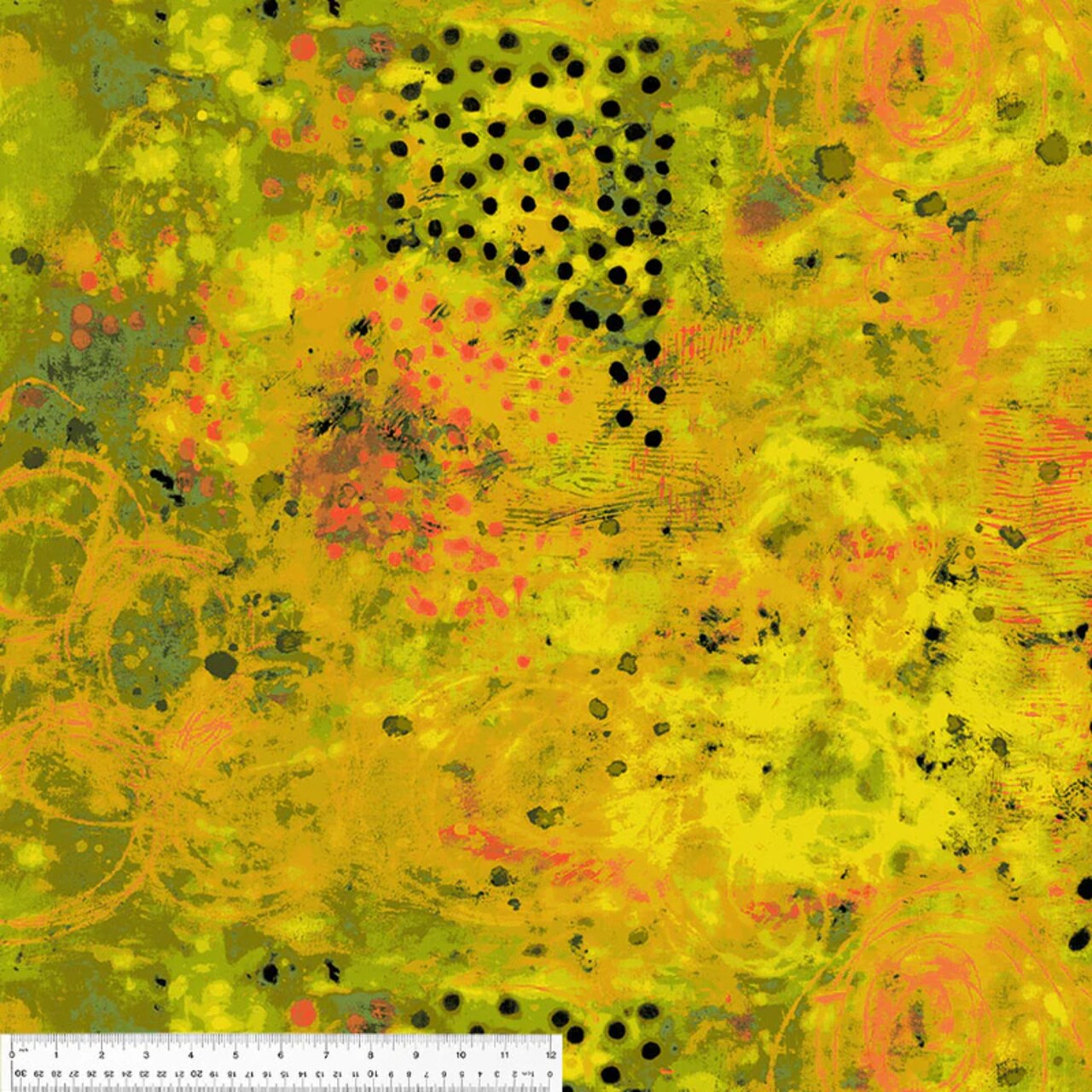 Fabric Windham Golden Hour Spotted Graffiti by the Quarter Yard 52814D-1